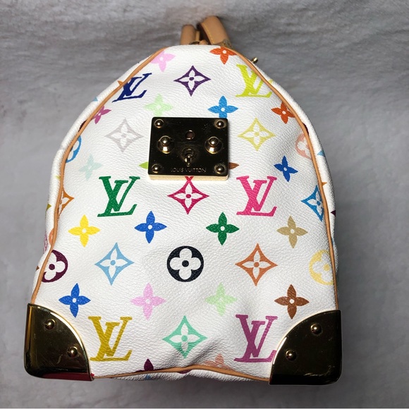 Louis Vuitton Takashi Murakami Speedy30 w/Keys,2-COA’s,DustBag,Date Code(SP0036) - Picture 16 of 17
